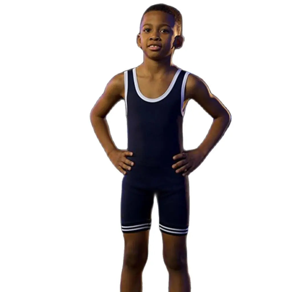 Kids One Piece WRESTLING SINGLET (Multiple Colors