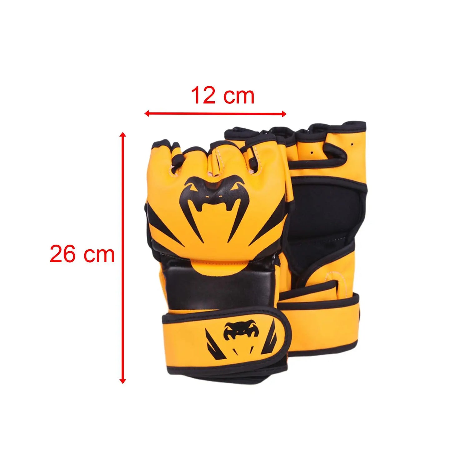 Mma Gloves Sparring Gear Kickboxing Gloves 4 oz. Half Finger