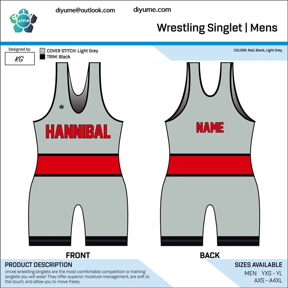 Kids Custom Wrestling Singlets High Quality Durable and Quick Dry