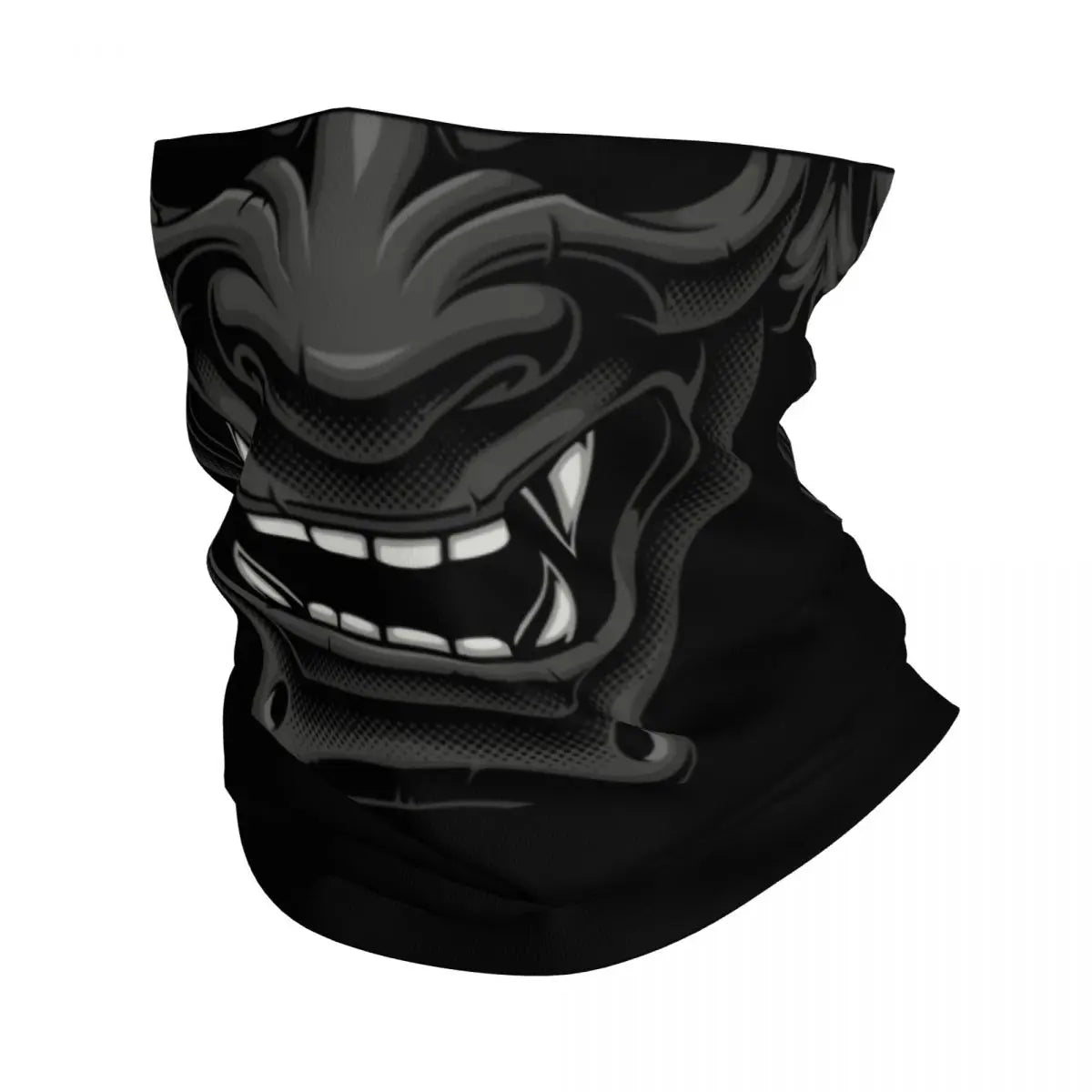 Oni Demon Bandana Neck Gaiter Windproof Face Scarf Cover