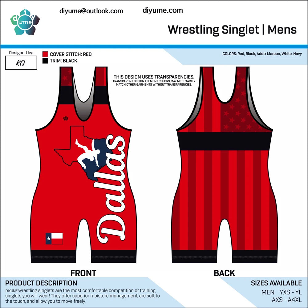 Kids Custom Wrestling Singlets High Quality Durable and Quick Dry
