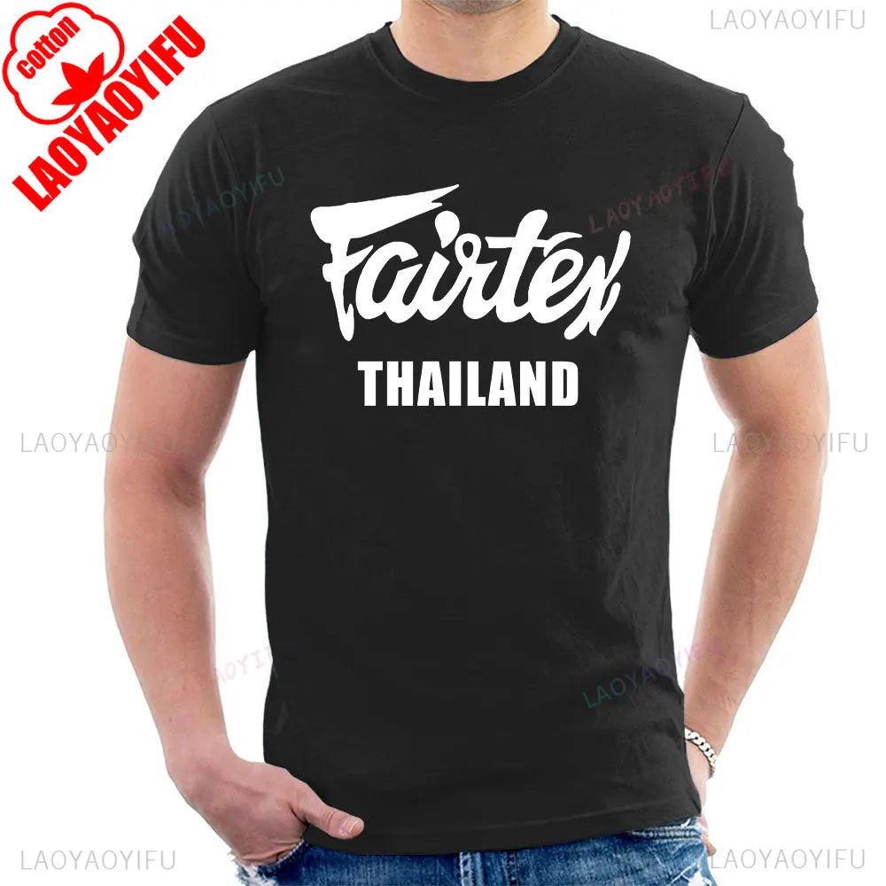 Muay Thai Kickboxing Fairtex Thailand Cotton T shirt