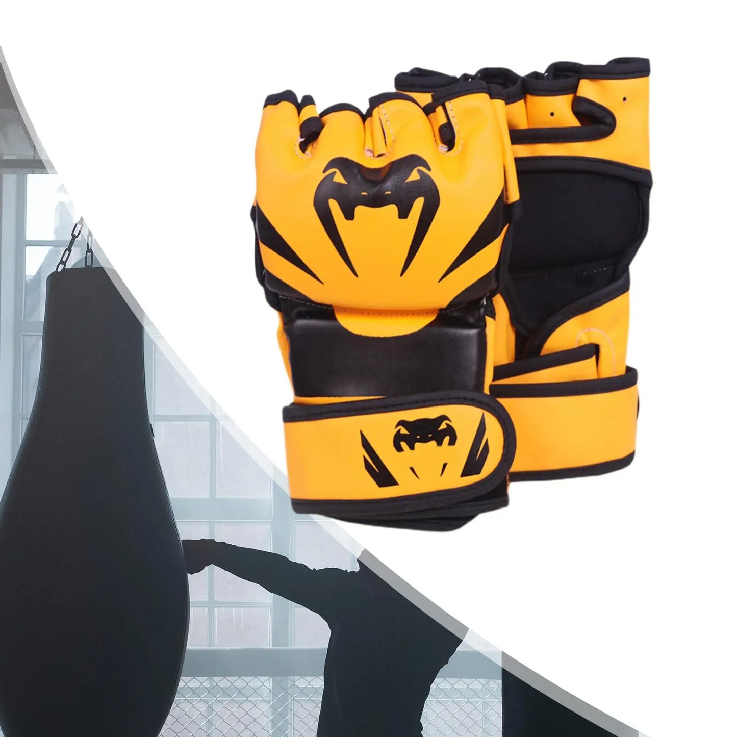 Mma Gloves Sparring Gear Kickboxing Gloves 4 oz. Half Finger
