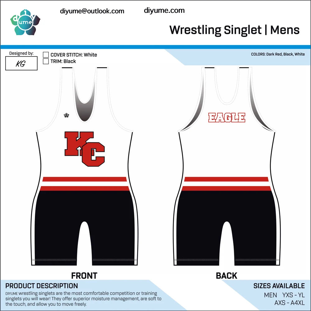 Kids Custom Wrestling Singlets High Quality Durable and Quick Dry