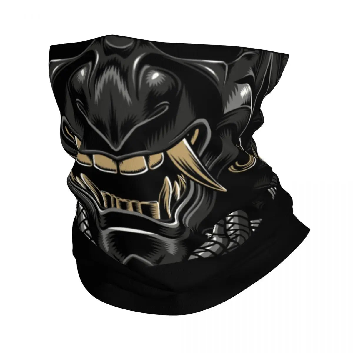 Oni Demon Bandana Neck Gaiter Windproof Face Scarf Cover