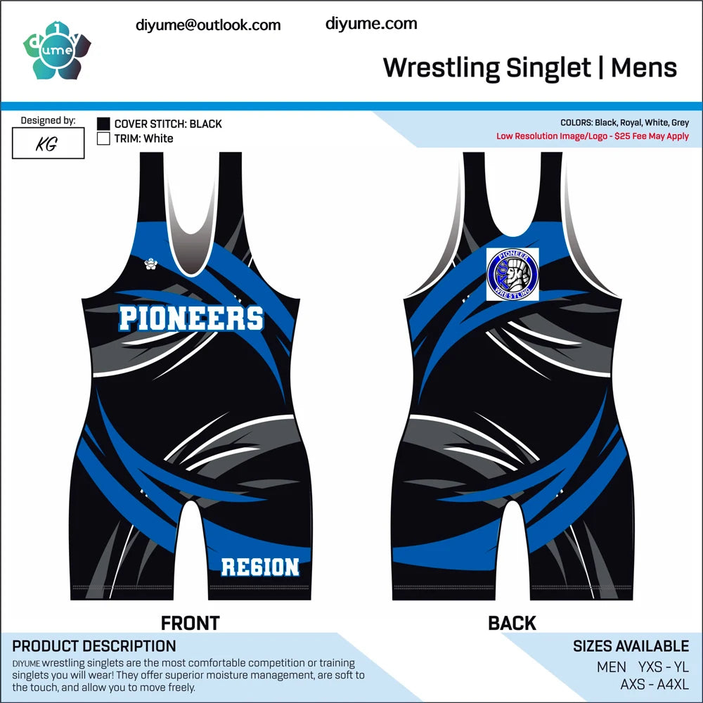 Kids Custom Wrestling Singlets High Quality Durable and Quick Dry
