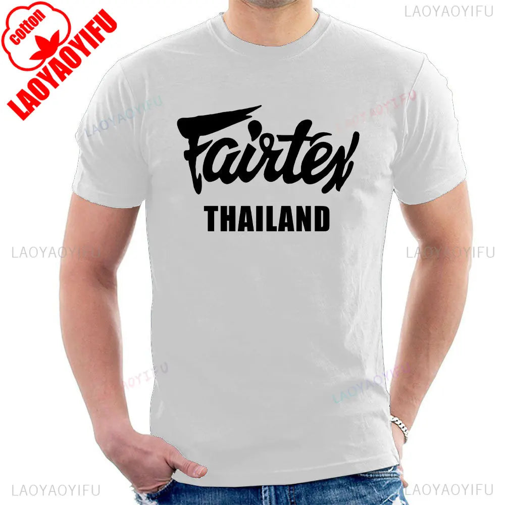 Muay Thai Kickboxing Fairtex Thailand Cotton T shirt