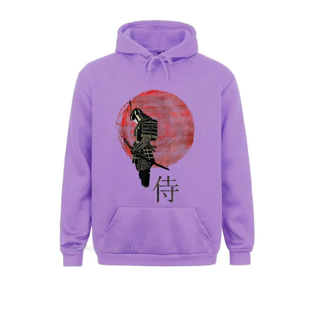 Bushido Samurai Hoodie Japanese Retro Art Print