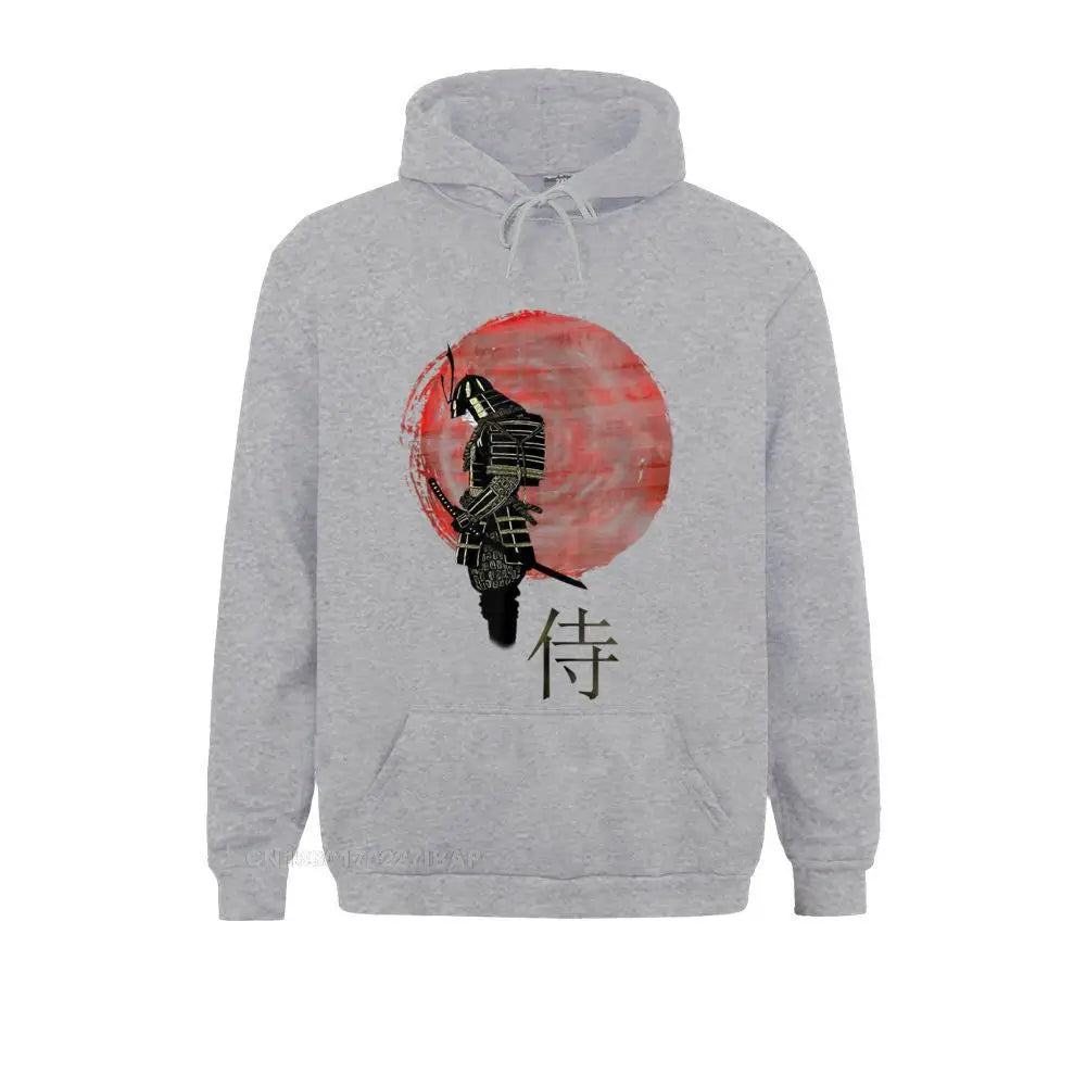 Bushido Samurai Hoodie Japanese Retro Art Print