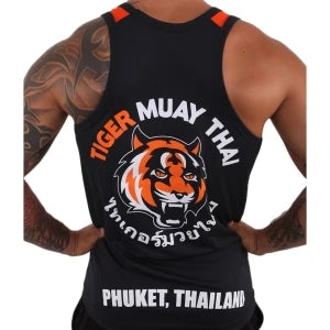 Black Tiger Muay Thai Training Tank Top