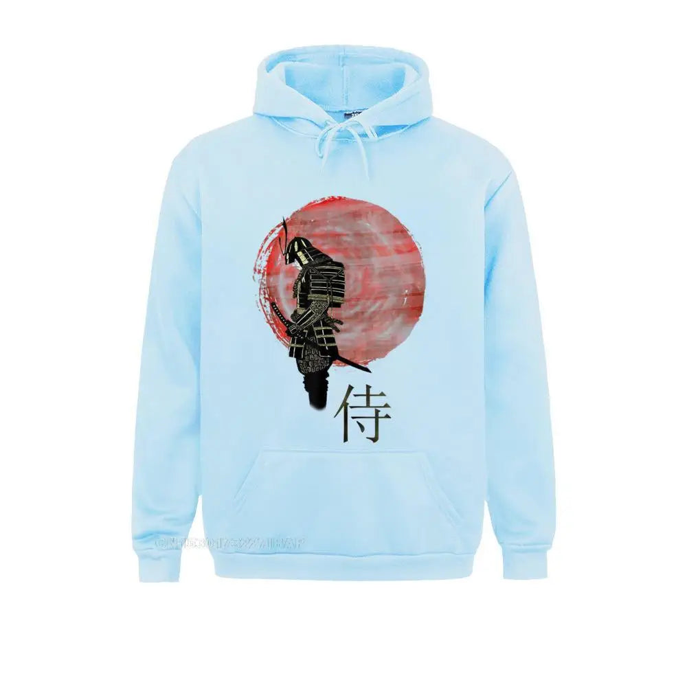 Bushido Samurai Hoodie Japanese Retro Art Print