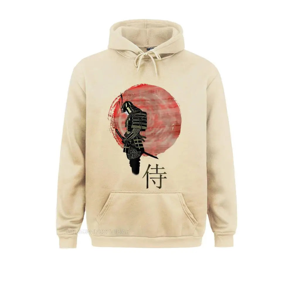 Bushido Samurai Hoodie Japanese Retro Art Print