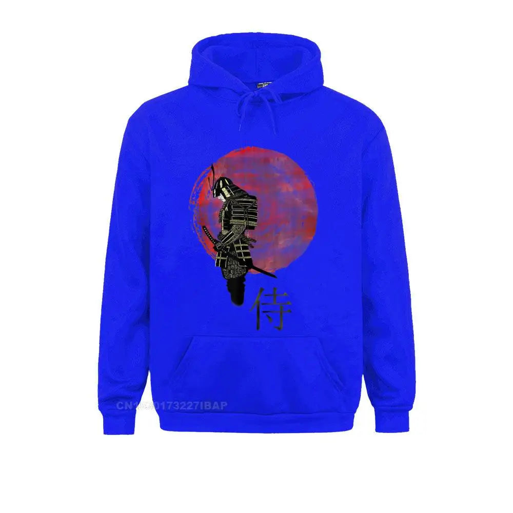 Bushido Samurai Hoodie Japanese Retro Art Print