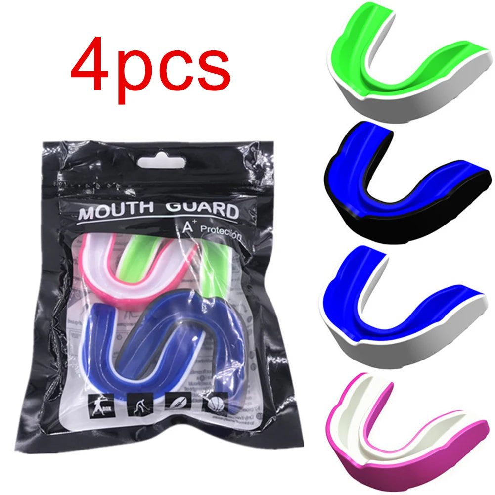 4 Piece Mouth guard for combat sport training