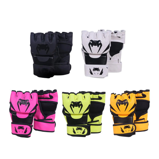 Mma Gloves Sparring Gear Kickboxing Gloves 4 oz. Half Finger