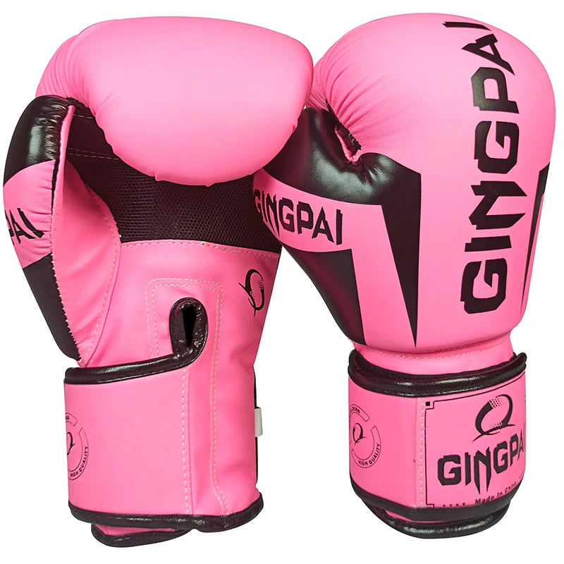 6-8-10-12oz Uni sex GingPai Boxing Gloves