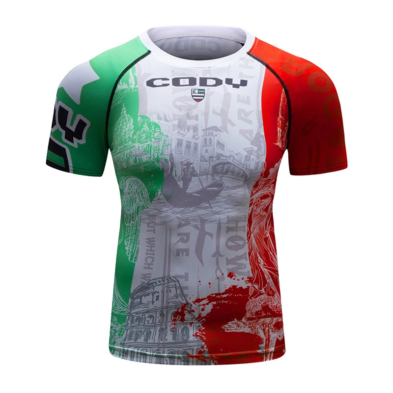 Cody Lundin Advanced Digital Printed Rashguards (short sleeve)