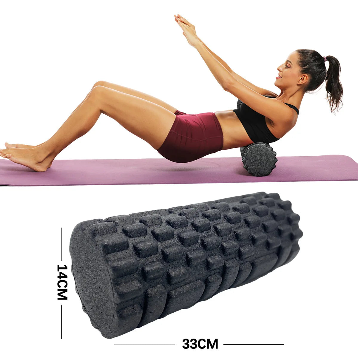 Fitness Foam Roller yoga / Pilates / Muscle Massage Therapy