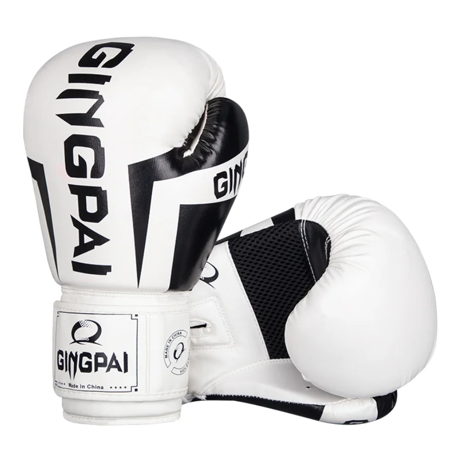 6-8-10-12oz Uni sex GingPai Boxing Gloves