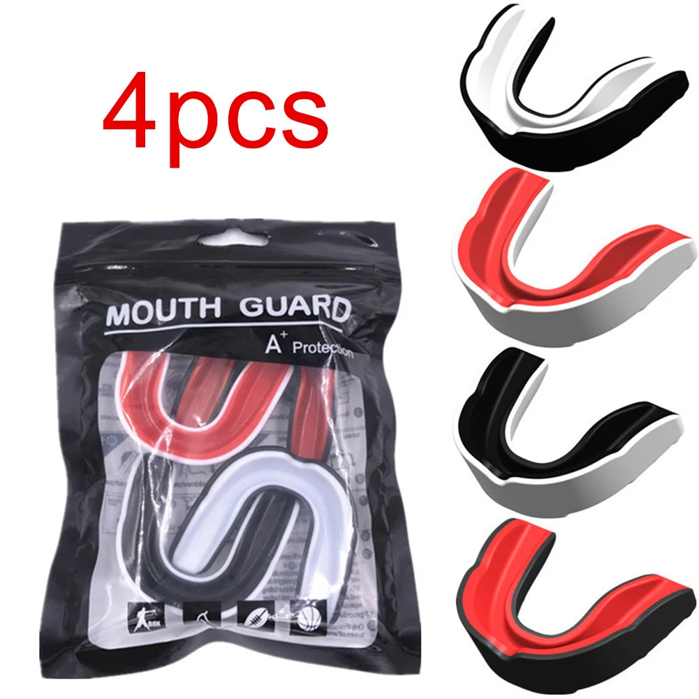 4 Piece Mouth guard for combat sport training