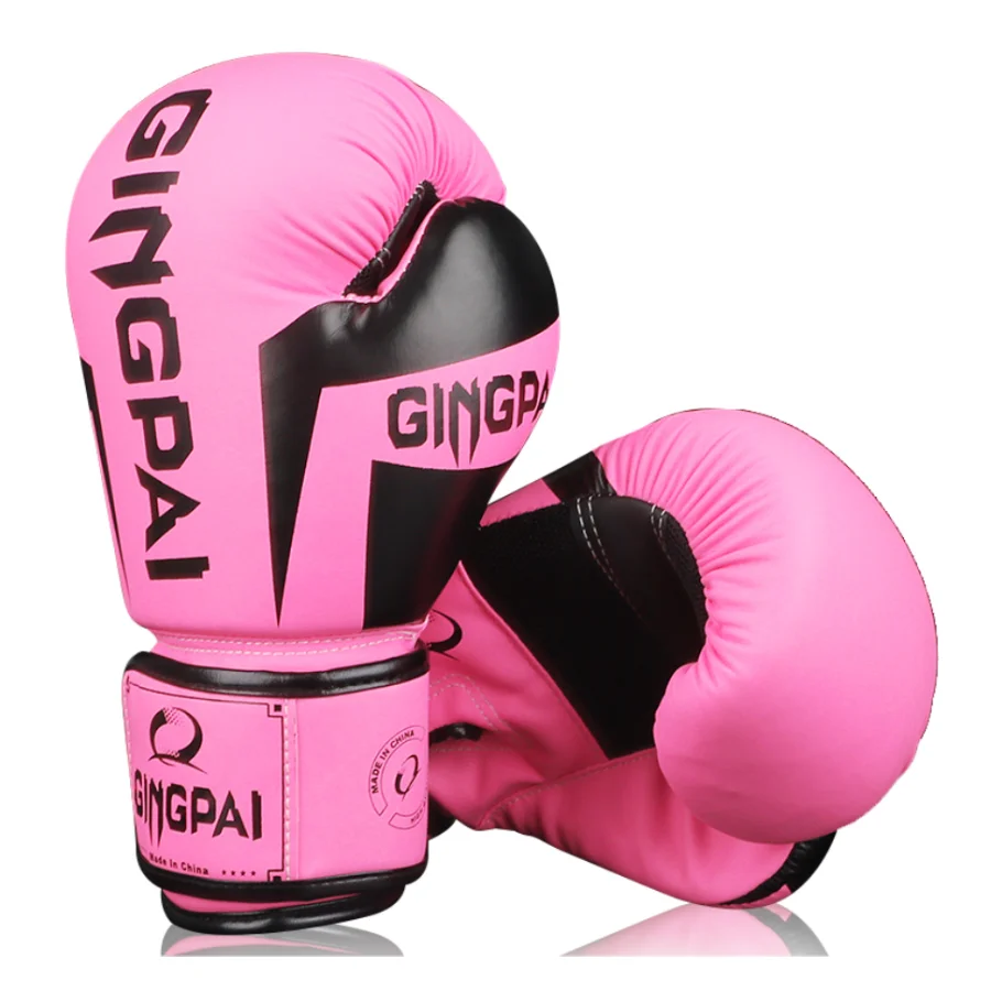 6-8-10-12oz Uni sex GingPai Boxing Gloves