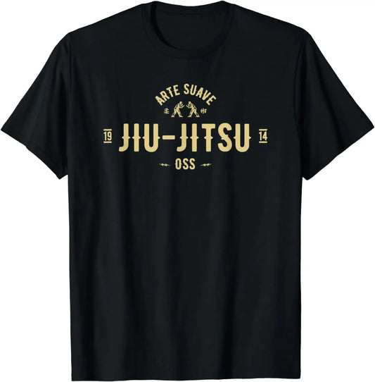 Brazilian Jiu Jitsu Shirt Arte Suave Oss Clothing Vintage fasion Tee Shirt series (collect them all)