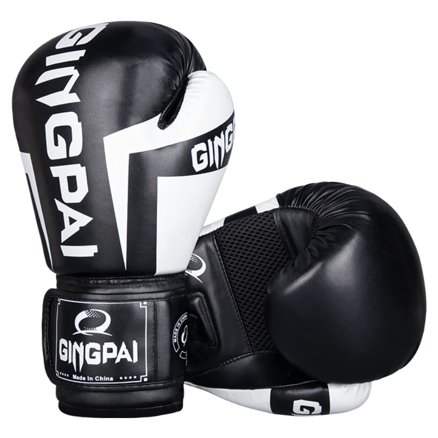 6-8-10-12oz Uni sex GingPai Boxing Gloves